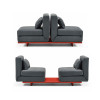 Fauteuil lit double modulable Paris